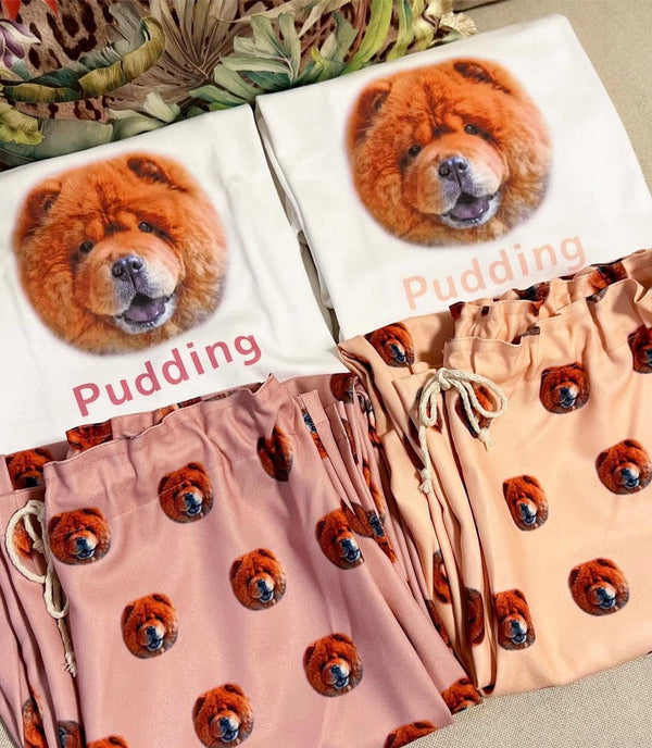 【チャウチャウ】パジャマパンツ | 愛犬のお誕生日会と記念日に(プリンちゃん)