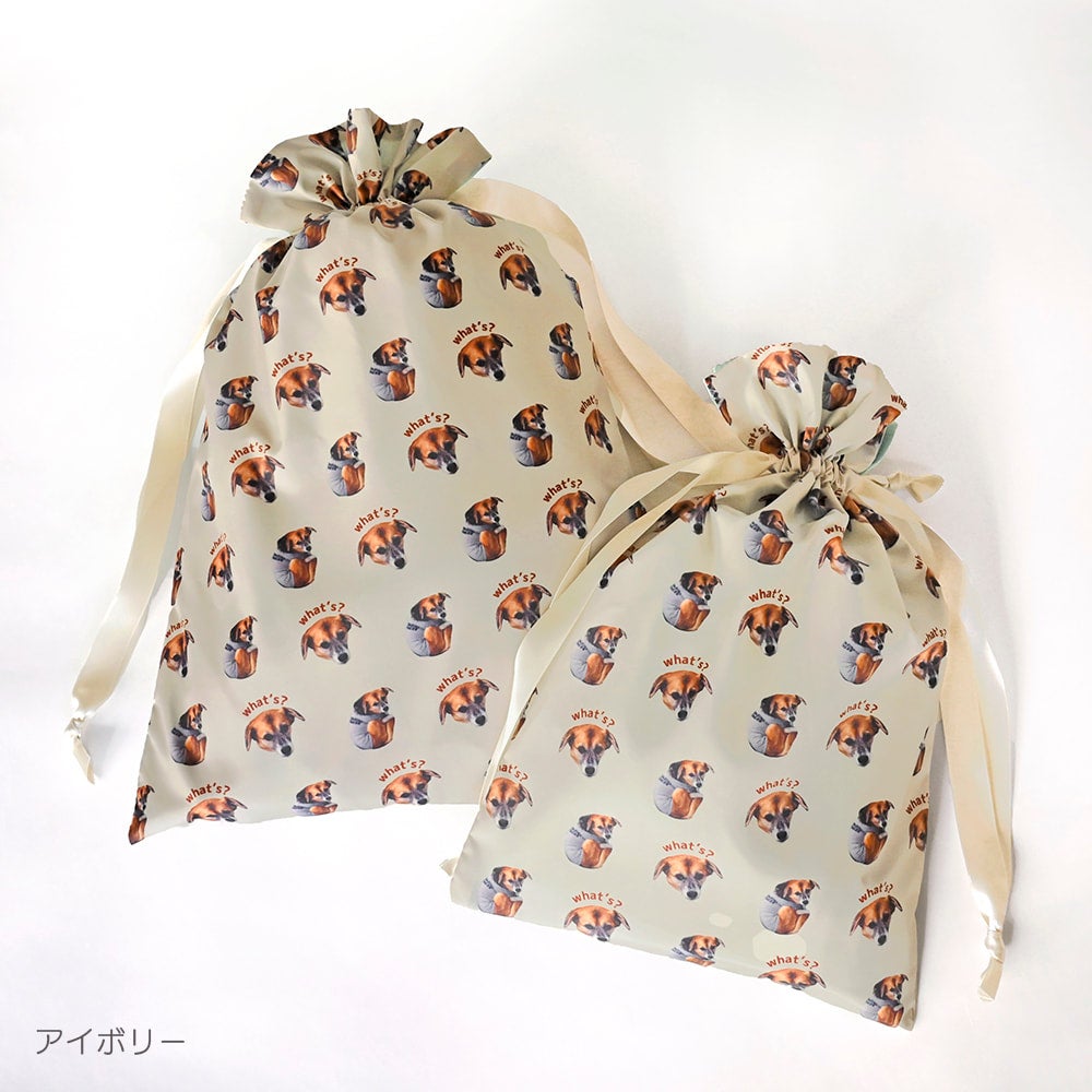 フリル巾着ポーチセット