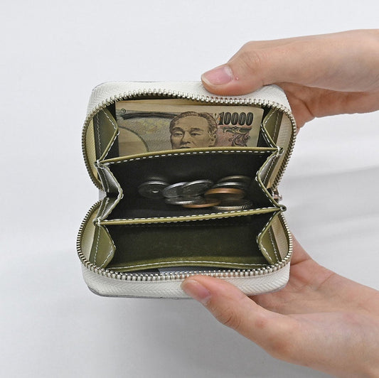 本革ミニ財布