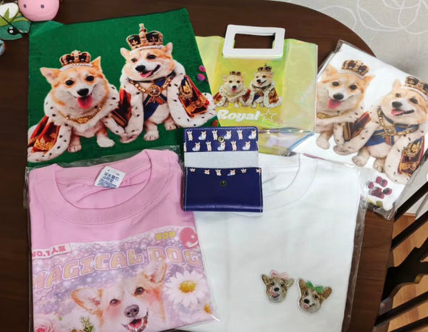 【コーギー】刺繍Tシャツ | 親バカ推しグッズがまた増えました（ポピーちゃん＆ひびきちゃん）