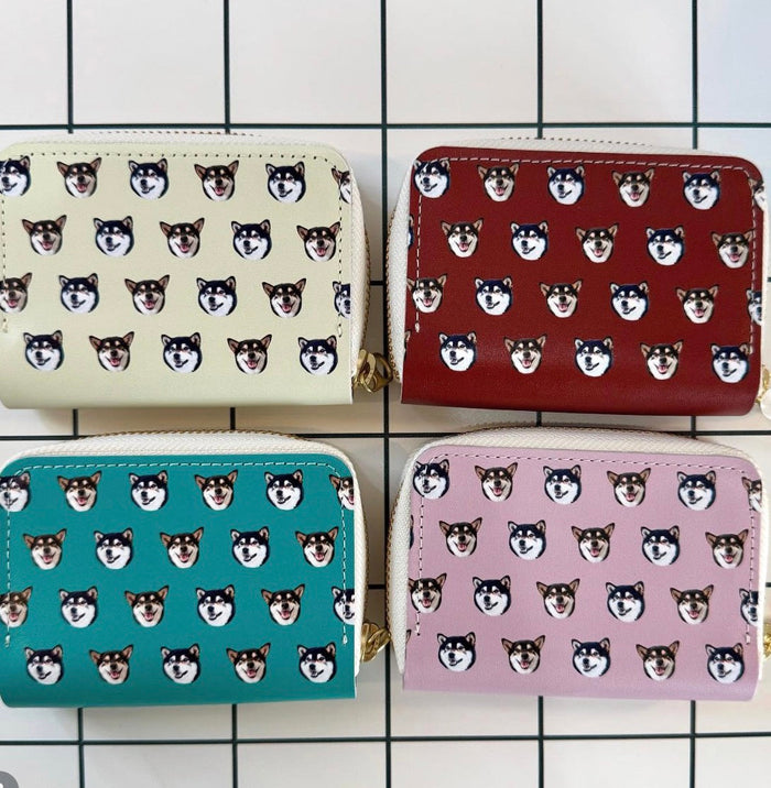 【柴犬】本革スマートキーケース | ご家族お揃いのクリスマスプレゼントに、毎日の持ち歩きへ（すずちゃん・はなちゃん）