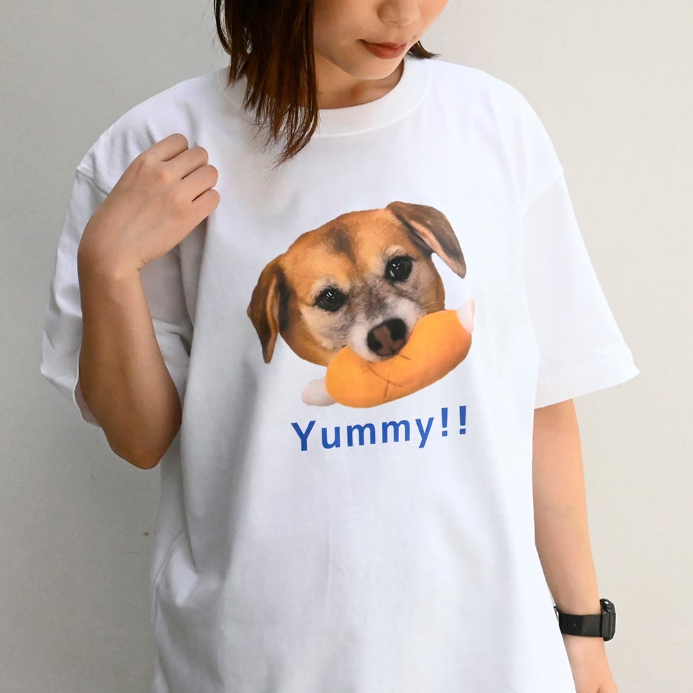Tシャツ｜オーダーメイド 写真を送るだけ 犬 猫 多頭飼いもOK
