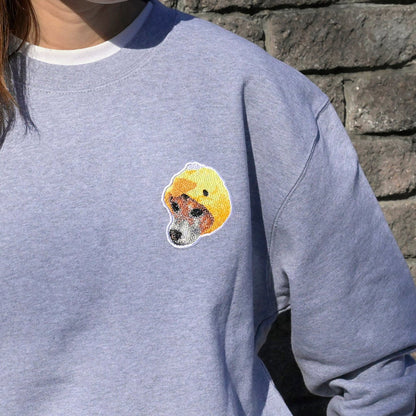 刺繍スウェット