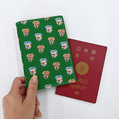 本革パスポートカバー