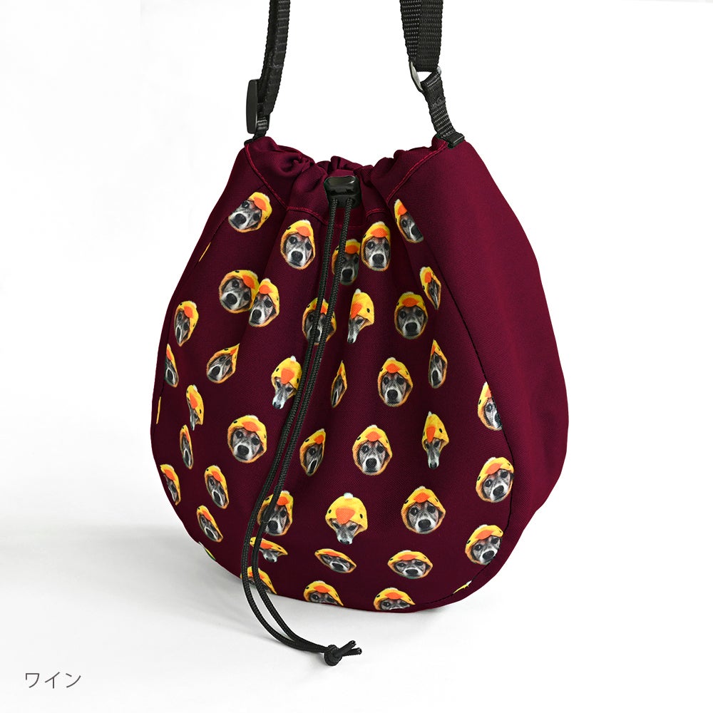 巾着ショルダーバッグ