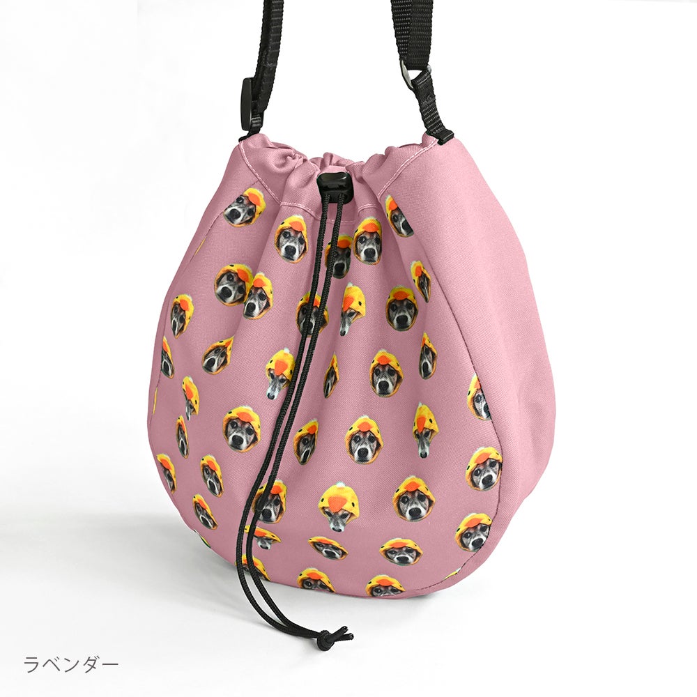 巾着ショルダーバッグ
