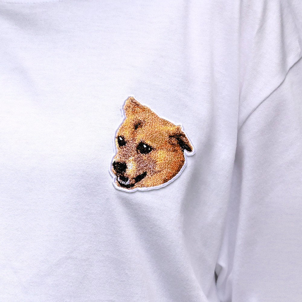 刺繍Tシャツ｜オーダーメイド 写真を送るだけ 犬 猫 多頭飼いもOK