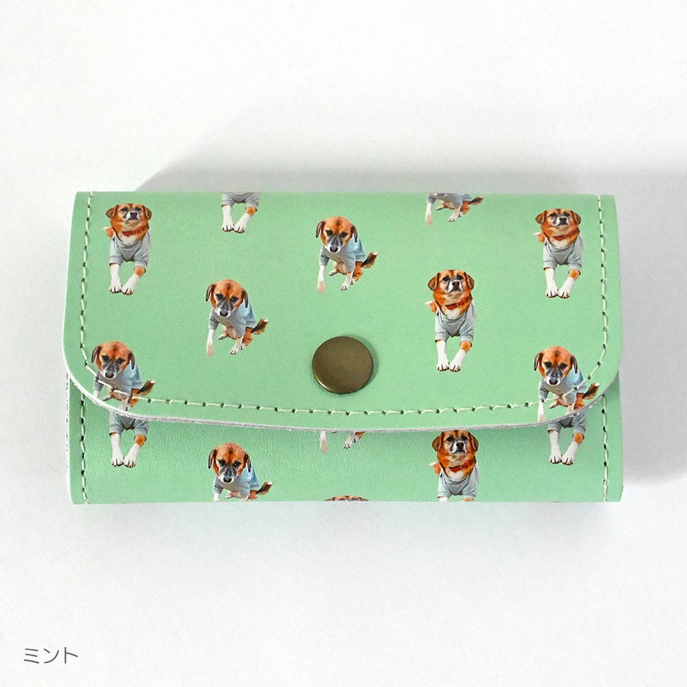 本革キーケース