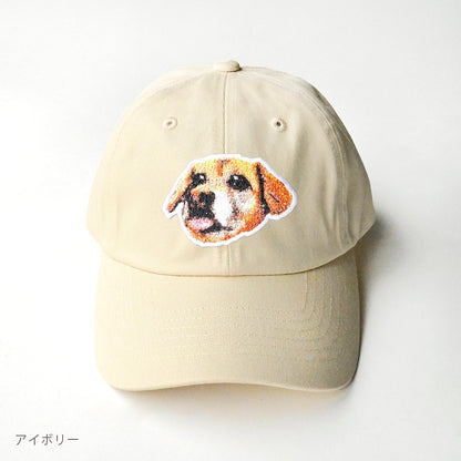 刺繍キャップ