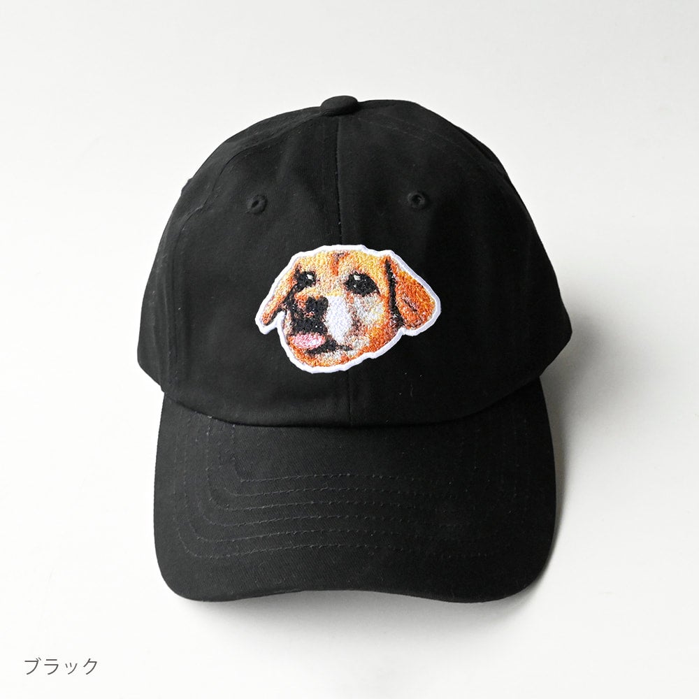 刺繍キャップ