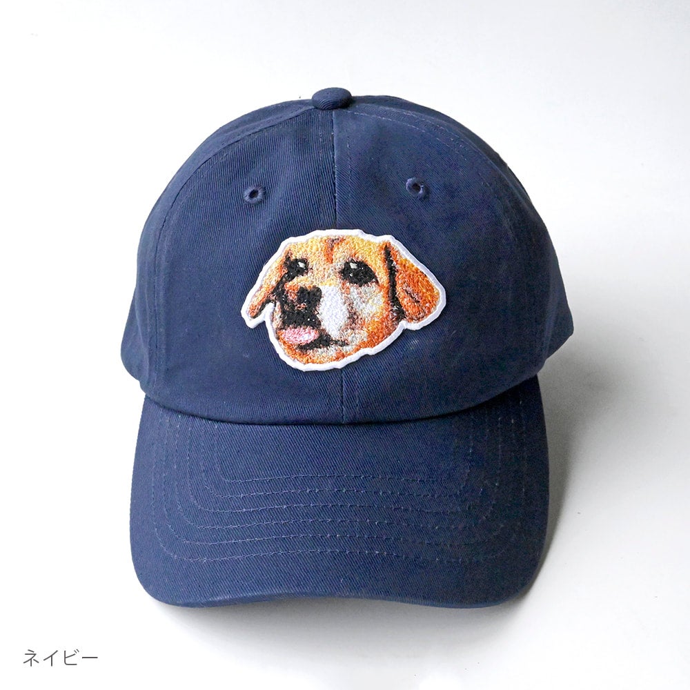 刺繍キャップ