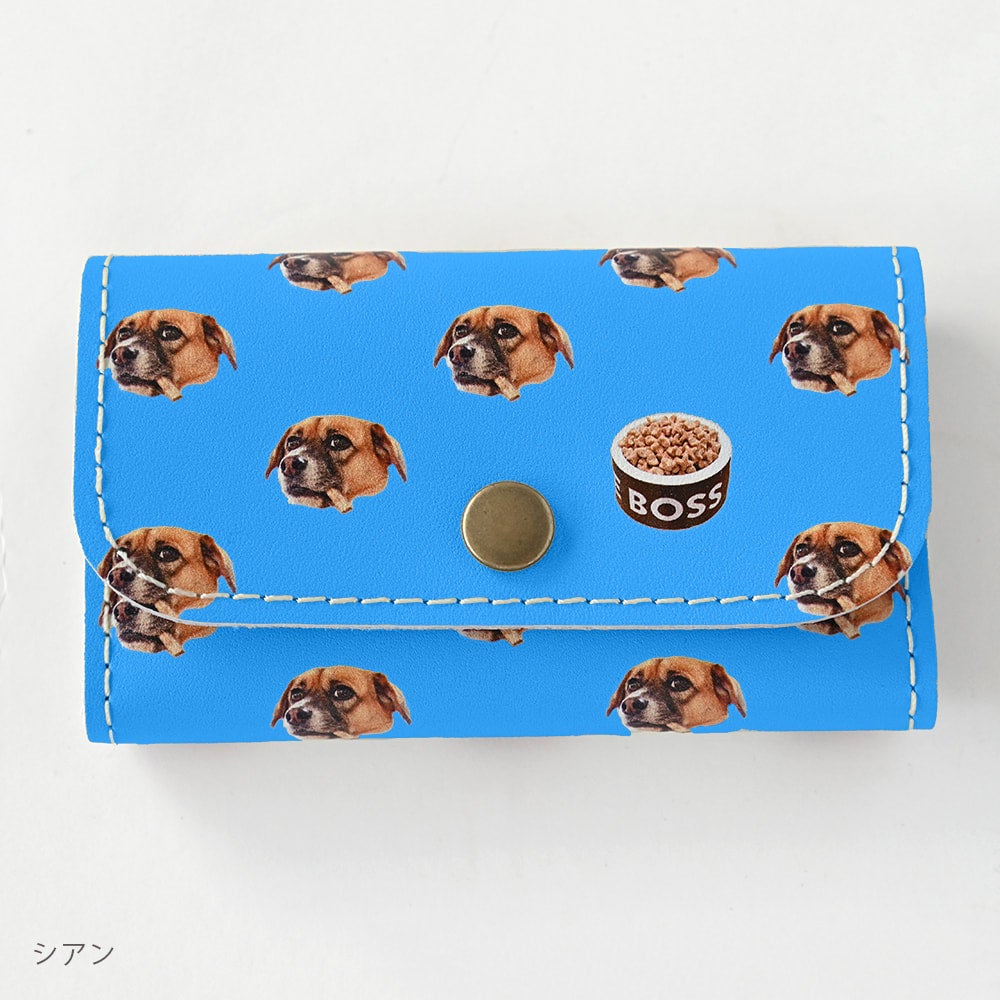 本革キーケース