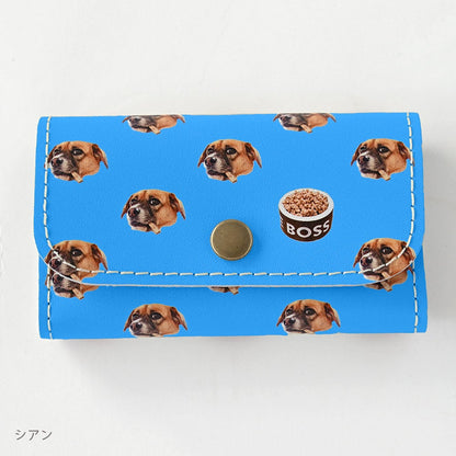 本革キーケース
