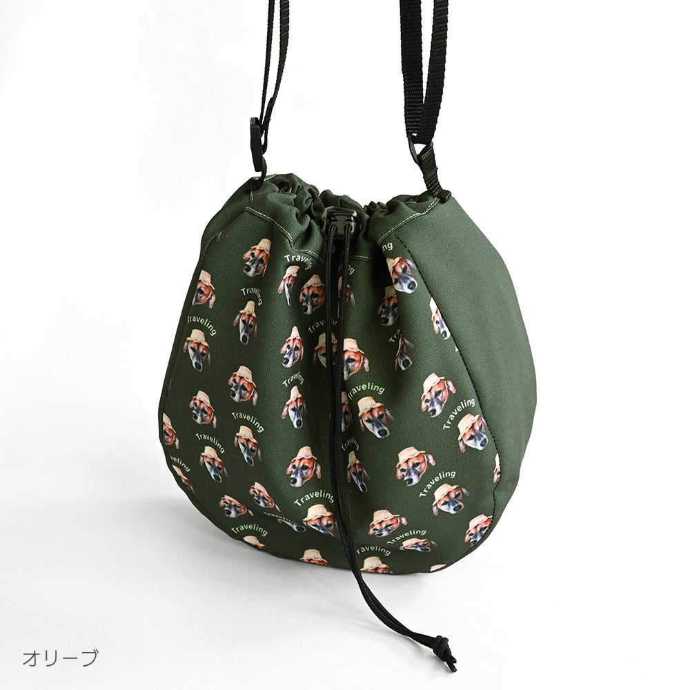 巾着ショルダーバッグ