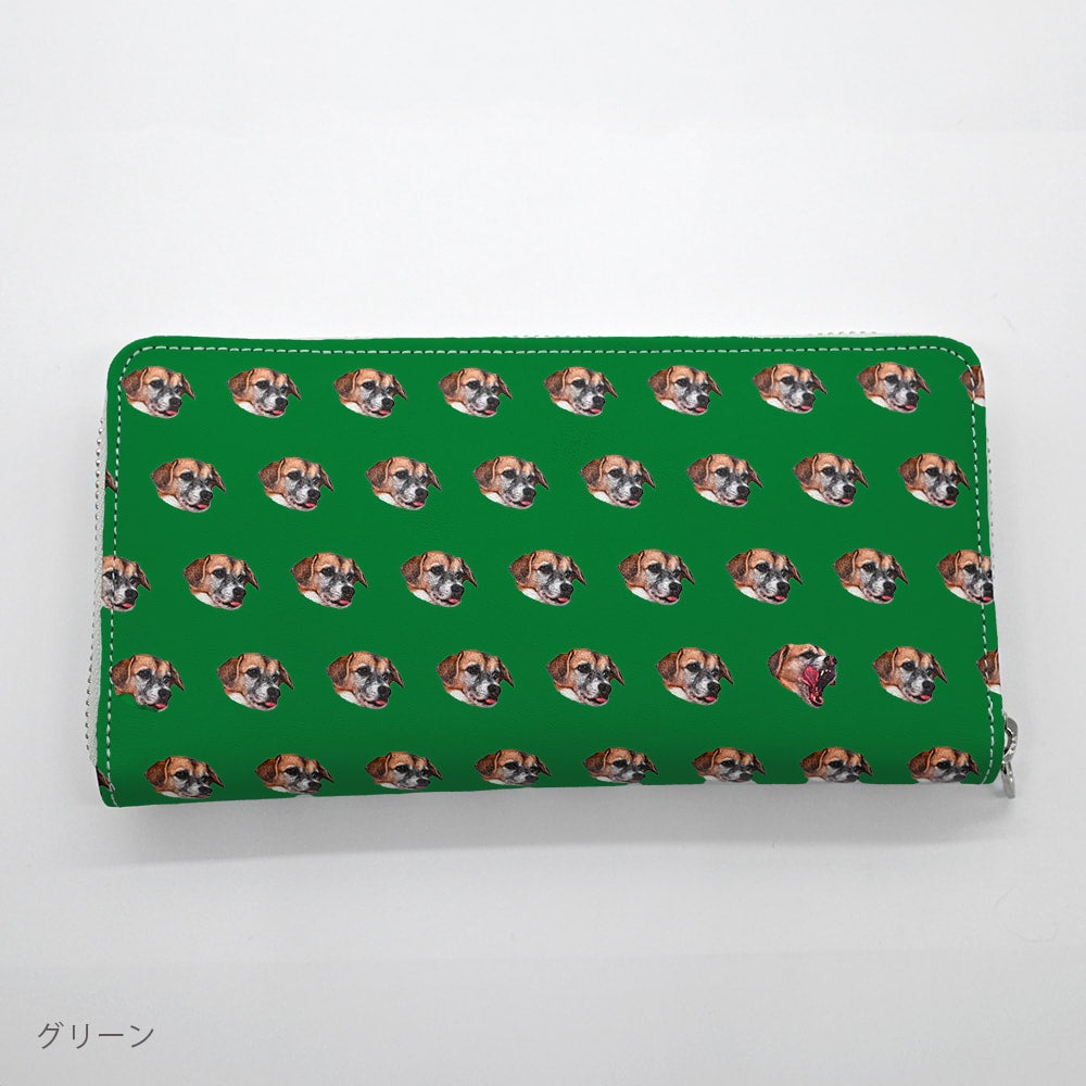 本革長財布