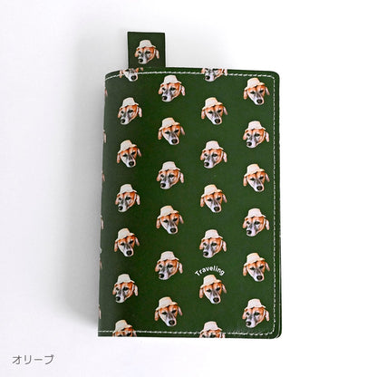 本革ブックカバー