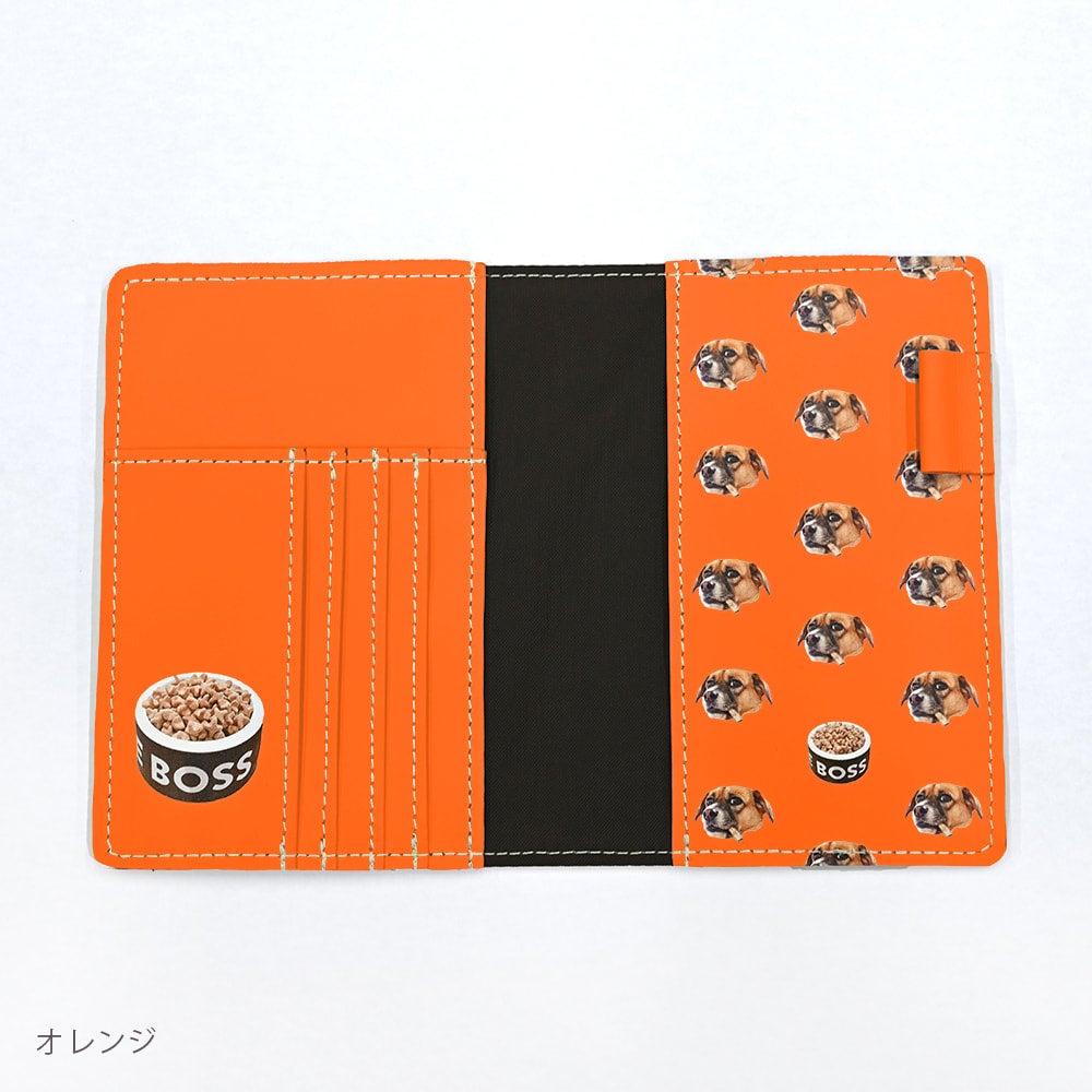 本革パスポートカバー