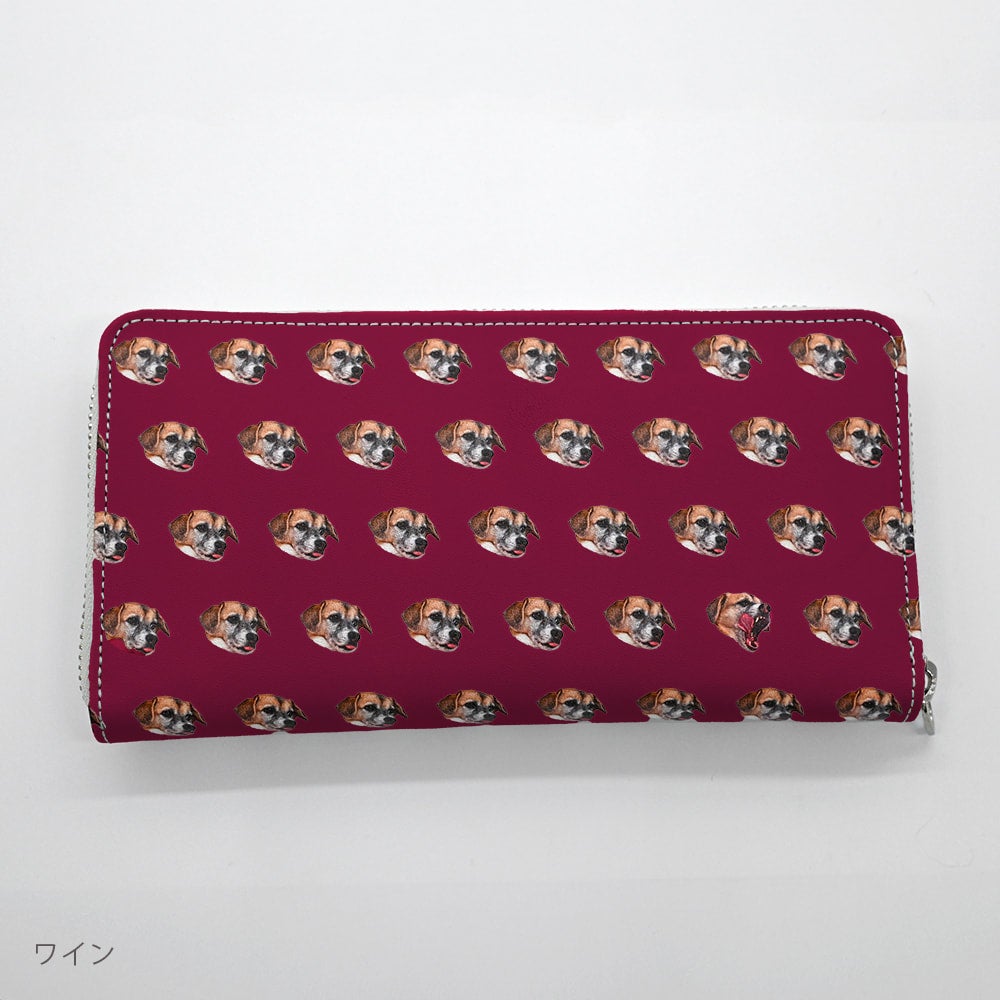 本革長財布