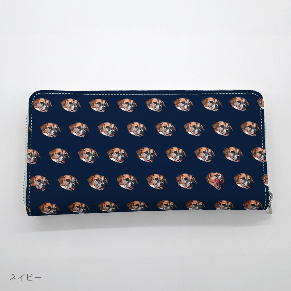 本革長財布
