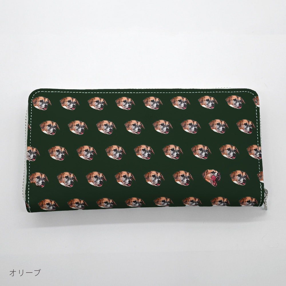 本革長財布