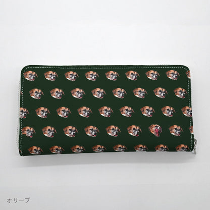 本革長財布