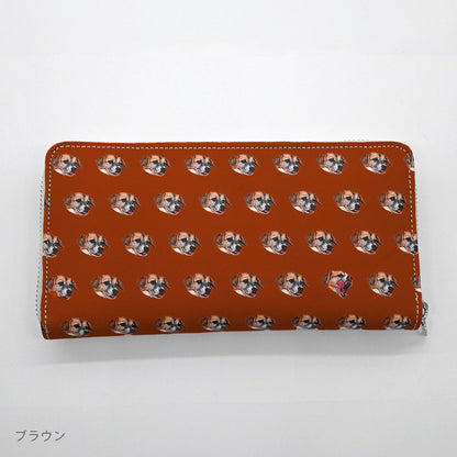 本革長財布