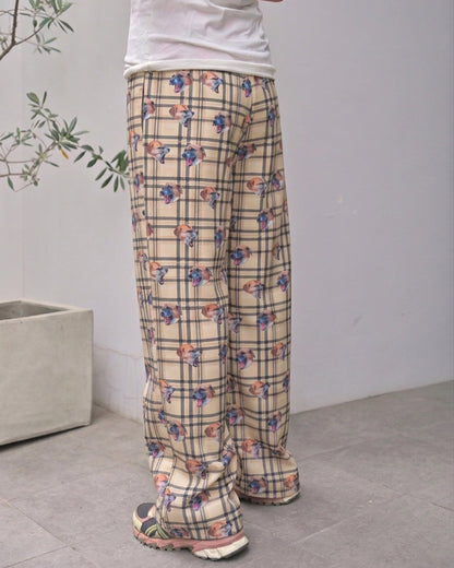 [限定販売]タータンチェックパンツ