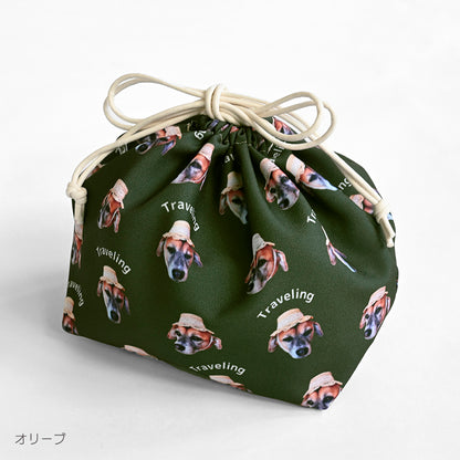 お弁当巾着袋