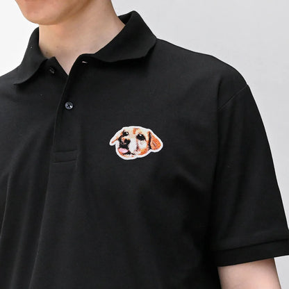 embroidered polo shirt