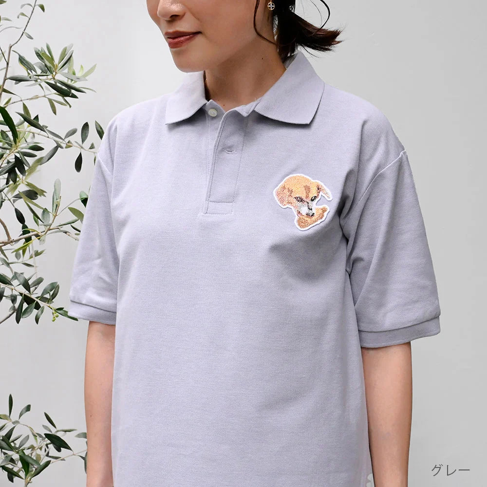 embroidered polo shirt