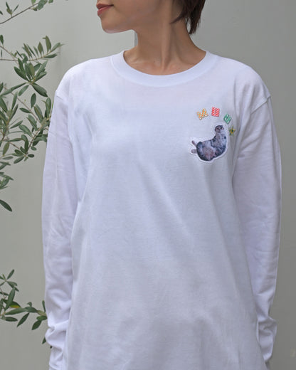 [限定販売]ロゴワッペンロンT