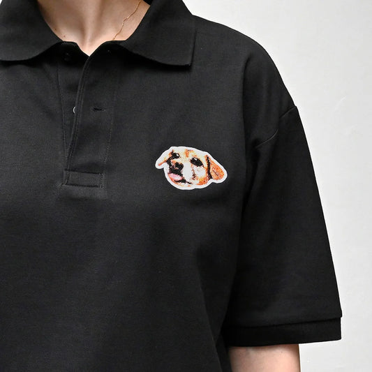刺繍ポロシャツ