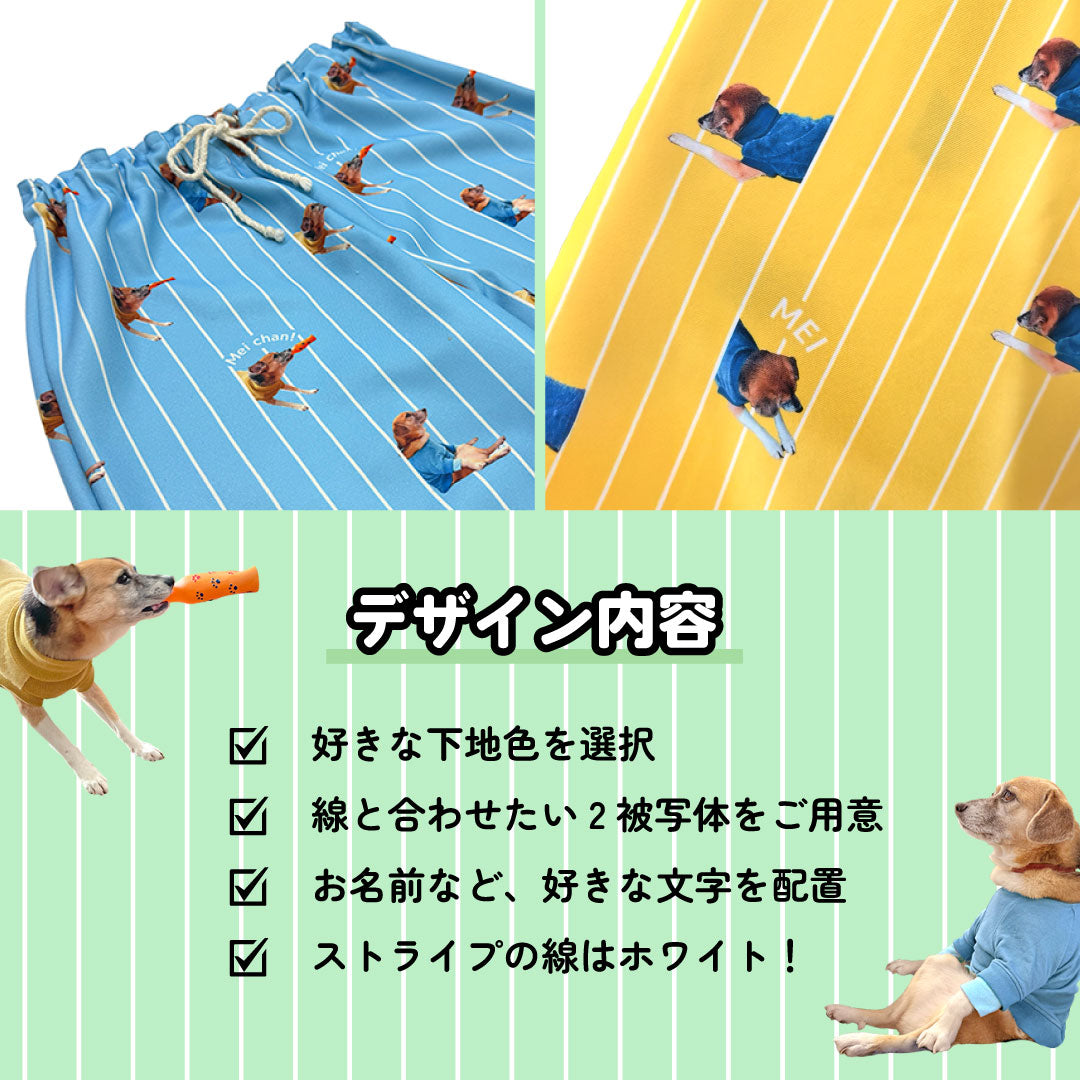 ［限定販売］ストライプパンツ