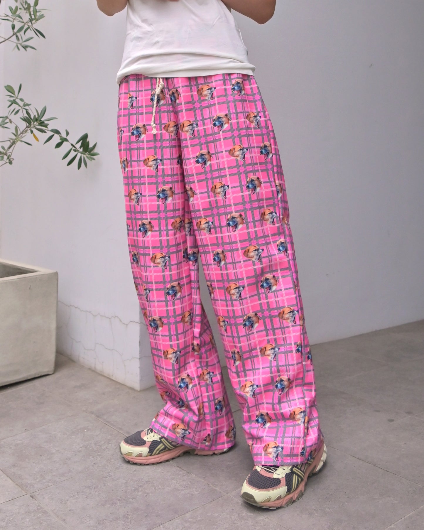 [限定販売]タータンチェックパンツ